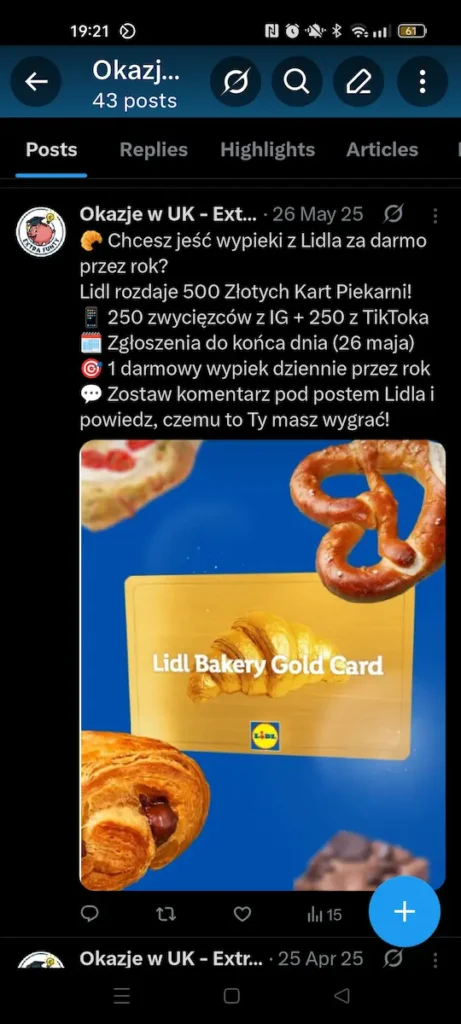 Social screenshot
